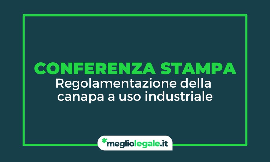 Conferenza Stampa Canapa Industriale